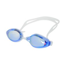 아레나 CLEARY 프리미엄 안티포그 트레이닝 미러 수경 A1AC2AG55BLU, 블루