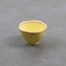 Dalsogum 陶瓷水果花瓣杯, 1個, 檸檬