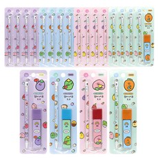 Pinkfoot Carrot Friends可削式自動鉛筆+筆芯組 4款, 2mm, 5組