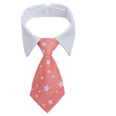 Epipeurem 寵物領帶 S, 11 CW 粉紅星星, 1個