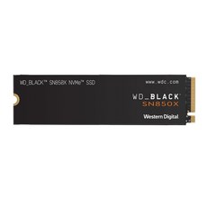 WD BLACK SN850X M.2 NVMe, 2TB, WDS200T2X0E