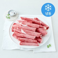 호주산 차돌박이 돌돌말이 (냉동), 1개, 500g
