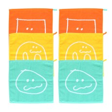 ROMANE MonagustA Gori 擦手巾 3 種 x 2 件套, Circulo、古斯塔、誇德拉多, 1組