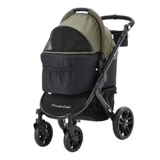 Piccolo Cane Tanto 2 黑線寵物推車, 1個, 亞馬遜綠