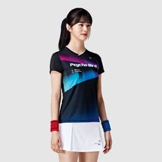 peggynco 女性運動比賽機能性短袖圓領T恤 PSY-6017