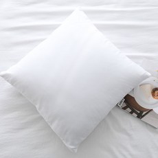나다니엘 사각 쿠션솜 2p, 화이트