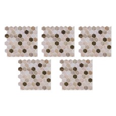 SPEED 3D立體重點裝飾磁磚貼紙, 5個, 515