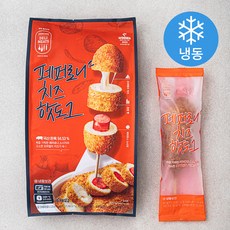 존쿡델리미트 페퍼로니 치즈 핫도그 (냉동), 320g, 1개