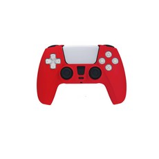 DOBE PS5雙感官矽房屋控制台遊戲機殼, DOBE TP5-0541, 紅色的