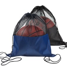 맥라이프 축구공 농구공 가방 2종 세트, 블랙, 네이비, 1개