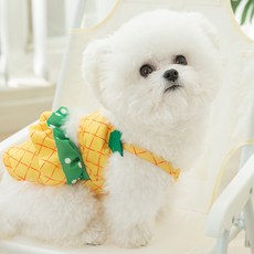 I Love Pet 寵物鳳梨比基尼泳裝, 黃色, 1個