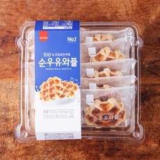 삼립 순우유 와플, 36g, 10개입, 1개