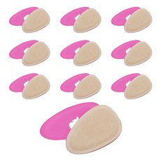 Howell皮鞋高跟鞋防滑防滑圓頭皮革氣墊墊 10組