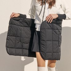 TECH SKIN 鋪棉高爾夫毯, 黑色, 1個