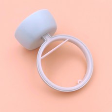 특별한 신혼부부 무드등 13 x 9 cm, 화이트라운드