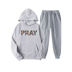 온앤후 프레이 기모 후드 트레이닝 상하의 세트