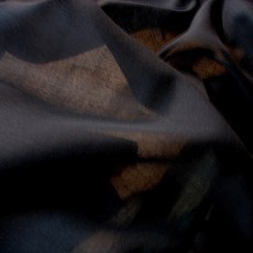 DECOTOP 6色夏季薄紗布料, 黑色的