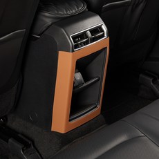 MAYTON Torres改裝防刮人造皮革第二排中控台背面蓋 SC C570-26, 棕色