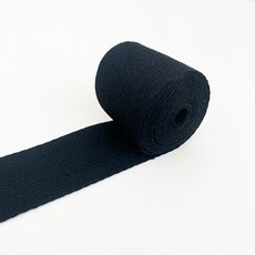 純棉織帶 40mm x 900cm, 10個, 黑色