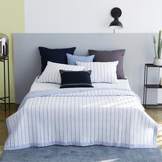 Sofraum 條紋毯子, 藍色