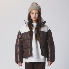 Kappa 撞色短版羽絨外套