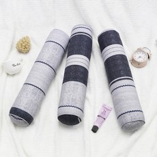 베드앤데코 에브리데이 경추목베개 솜포함, 라온블루, 1개