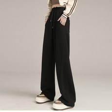 여성용 미드나잇코코 이프 밴딩 와이드 롱 팬츠 B237WF03192