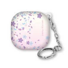 WAVESTUDIO Soul Design Galaxy Buds 2 / Pro / Live 保護殼, 單一商品, 櫻花 粉色漸層(保護殼)