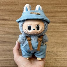 Labubu衣服粉色吊帶褲組, Sky Melbang 褲子套裝, 1個