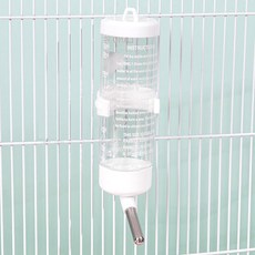 딩동펫 소동물 햄스터 기니피그 토끼 급수기 물병 거치대 대형, 화이트, 2개