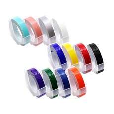 MoTEX 壓碼機補充膠帶 12種, 嬰兒組 + 基本組1 + 基本組2, 1套, 3m