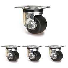 MASTER. S 特殊用途腳輪 DS60系列 電腦設備用腳輪 DS 6025 HDP-S 電腦用 平板旋轉 S 6.35公分, 4個