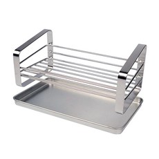 不鏽鋼菜瓜布收納架, 單色, 1個