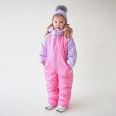 MARI N MORI 兒童拼色防寒滑雪服