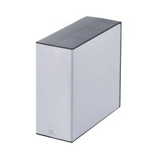 ELECOM 透明 CD 盒黑色 36p, CCD-FBB36BK