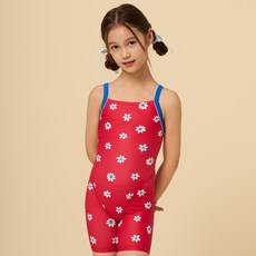 Rally 女童運動雛菊三分連身室內泳衣 PSGH179