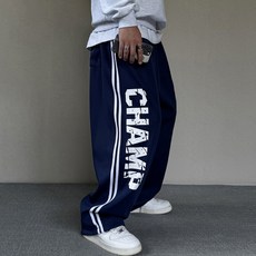 Meosidda 男款 Champ 運動束繩寬褲