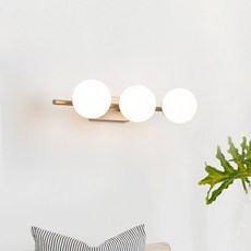 히트조명 토드비 인테리어 3등 벽등 F34449, 골드