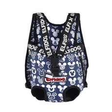 YOU&ME 角色寵物嬰兒背帶式移動後背包, 鼠藍色