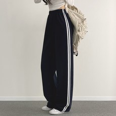 WITH HUILIN 女款 BANG BANG 雙線運動褲