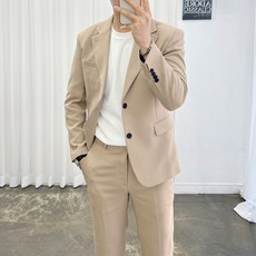 아도르클래식 남성용 포스 봄 가을 겨울 캐주얼 결혼식 빅사이즈 정장세트