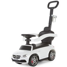 아동용 벤츠 AMG C63 Coupe 무소음 푸쉬카, 혼합색상, 1개