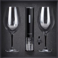 SCHOTT ZWIESEL Taste 波爾多紅酒杯 2入 + Trebien 電動開瓶器 DM-803 + 電池組, 1套