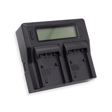 CUBEMOA Sony NP-FV50 FV70 FV100 相容雙座快速充電器, CU-C04, 1個