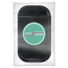 PETSMON 防滑高黏度防滑墊 14入, 黑色, 1個
