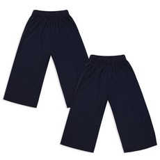 PLAYMALL 兒童基本款寬褲 2件組