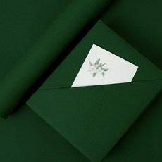 좋은기븐 단면 컬러 크라프트 포장지 10m, 그린, 1개