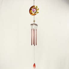 금속 현관 바람 홈데코 문종 태양, 레드