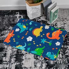 데이소이 고양이 편안한 사계절 방석 매트, 03공룡, 1개