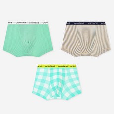 Uni FRIend 男童款平口四角內褲 3件組